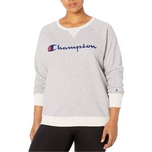 NWT Champion Plus Powerblend Crewneck Sweatshirt